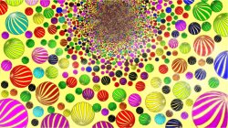 A Lot Of Colorful Balls Wallpaper