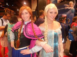 Anna And Elsa Cosplay Frozen Wallpaper #127777
