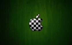 Black And White Apple Logo Wallpaper #66970