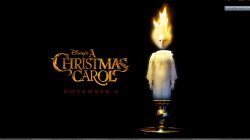 Christmas Carol Logo On Black Wallpaper #73293
