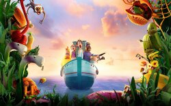 Cloudy With A Chance Of Meatballs 2 Movie Wallpaper