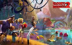 Cloudy With A Chance Of Meatballs 2 Wallpaper