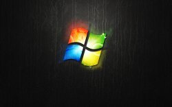 Dark Windows Logo Wallpaper #10284