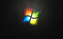 Dark Windows Logo Wallpaper #13235