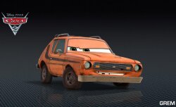Grem In Disney Pixars Cars Photo Wallpaper #103479