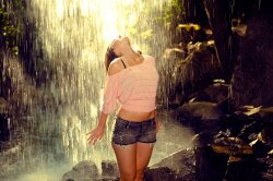 Happy Girl In Rain Other Wallpaper #106875