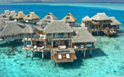 Hilton Bora Bora Nui Resort French Polynesia Wallpaper
