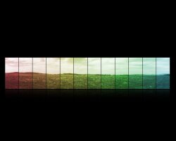 Landscape of Colors Wallpaper