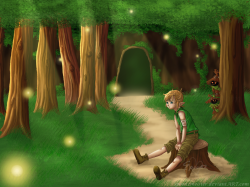 Legend Of The Lost Woods Spoonzmeister Wallpaper
