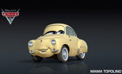 Mama Topolino In Disney Pixars Cars Photo Wallpaper #75491