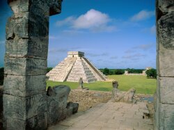 Mexico Pyramids Kukulkan Chichen Itza Wallpaper