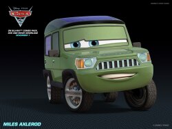 Miles Axlerod Disney Pixar Cars Wallpaper #111263