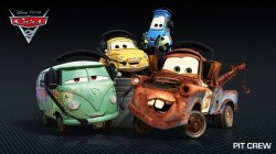 Pit Crew in Cars 2 Wallpaper #4797