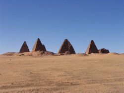 Pyramids at Jebel Barkal Wallpaper