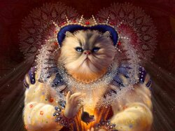 Queen Of Cats Wallpaper