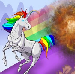 Robot Unicorn Attack Jskellington Wallpaper #77172
