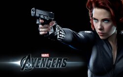 Scarlett Johansson In The Avengers Wallpaper