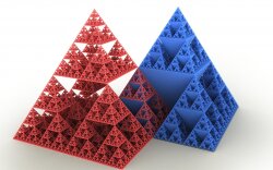 Sierpinski Pyramids Wallpaper