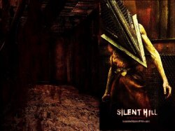 Silent Hill Poster Brown Wallpaper