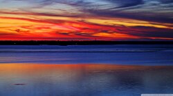 Splash Of Colors At Sunset Wallpaper
