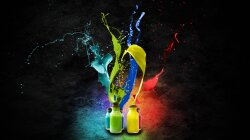 Splash of Colors Wallpaper