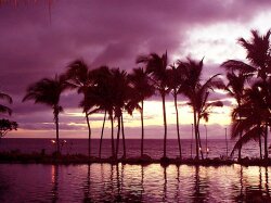Sunset At Maui Normal Wallpaper