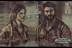 The Last Of Us Joel And Tess Lux Rocha Dddko Wallpaper