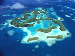 The Rock Isls Of Palau Micronesia West Pacific Wallpaper