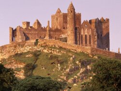 The Rock Of Crary Castles Wallpaper