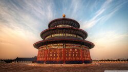 The Temple Of Heaven In China Wallpaper