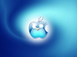 Tux Swirl Saw Apple Inc Wallpaper #130507