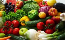 Variety Of Colorful Vegetables Wallpaper