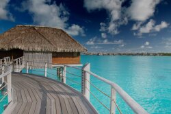Water Bungalows Bora Bora Wallpaper